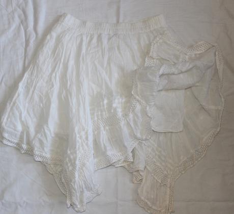 Ho18. parádní letní sukně 8-9 let, f&f,134