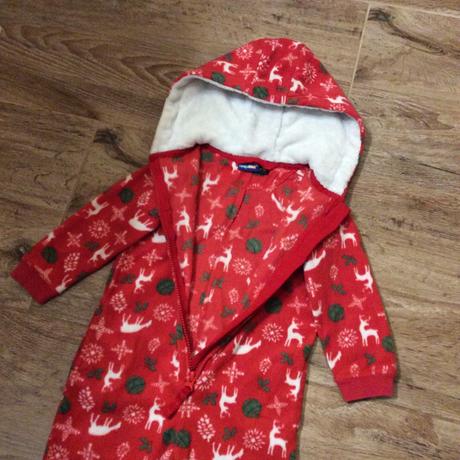 Fleece overal na zip, lupilu,92