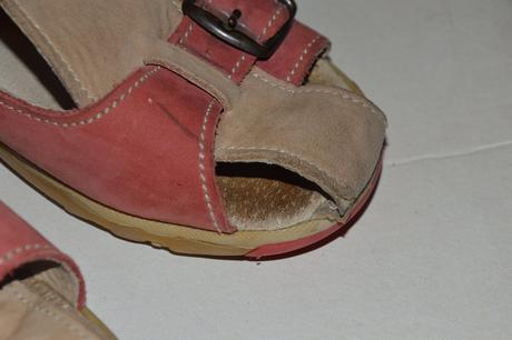 Cihlově červené zdravotní kotníkové sandálky, santé,27