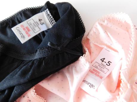 Dívčí bavlněné kalhotky, george,104