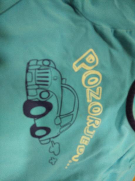 Trička s autíčkem, tulec trend,98