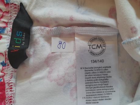 Třičtvrteční legíny, tcm, vel 134/140, tcm,134