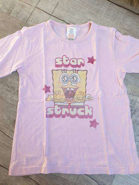 Dívčí triko se spongebobem, 128