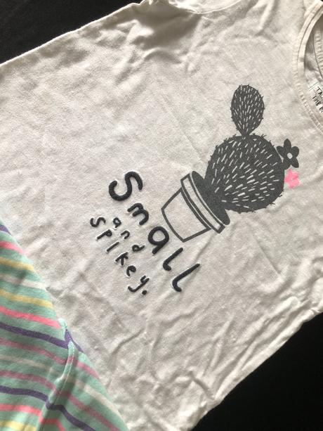 Vel. 128 pyžamový komplet s kaktusem, 128