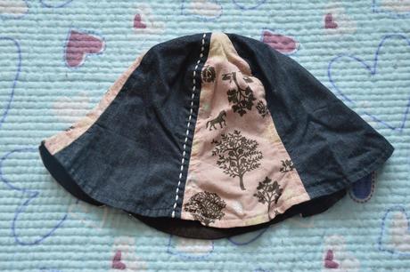 Bavlněný klobouček vel. 68/74, 74