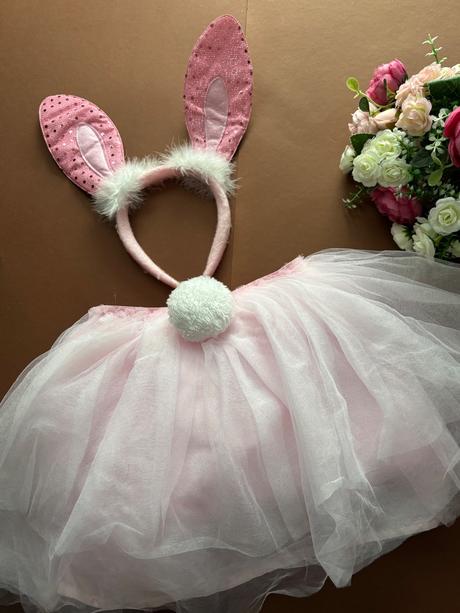 K1/ kostým zajíček - v. one  size (3-6 let), 