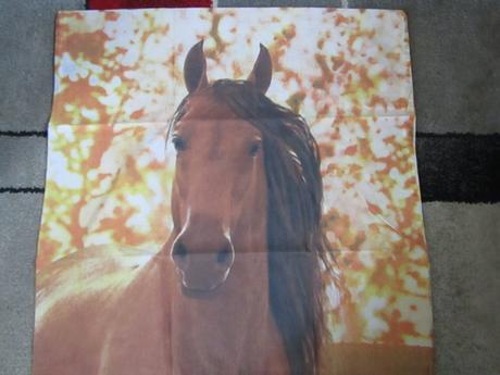 Dětské povlečení na velkou postel-koně, šířka (cm): 130,délka (cm): 200