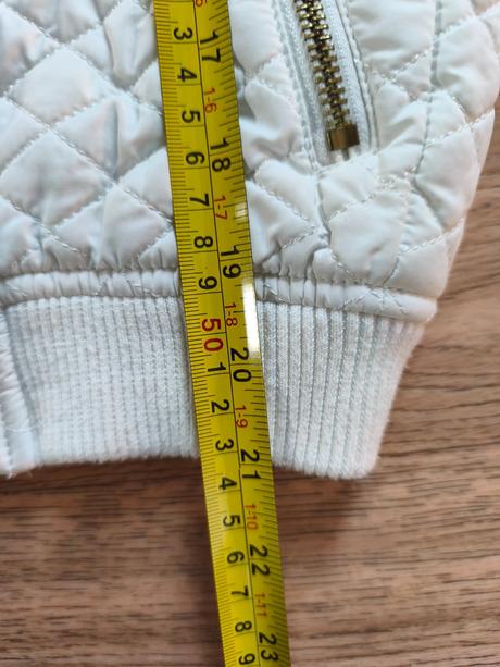 Bílá bunda / prošívaná bunda / jarní bunda, lindex,164