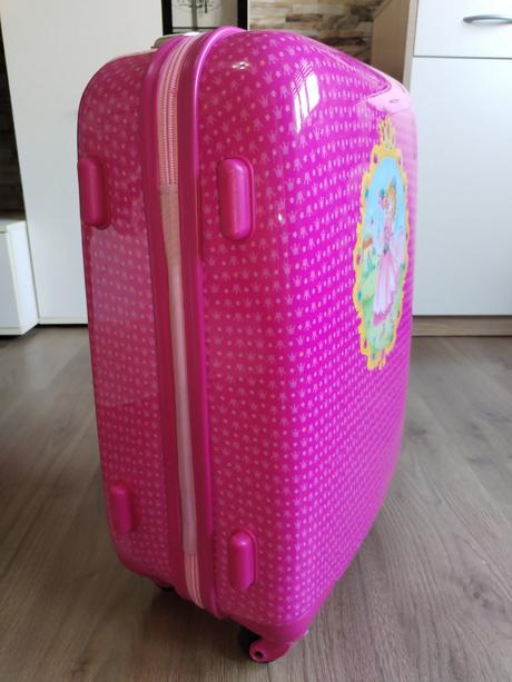 Dívčí cestovní kufr skořepinový, 
