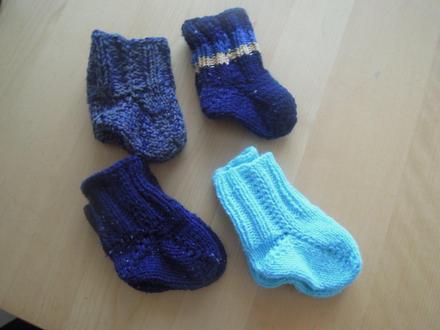 Ponožky pletené, 17