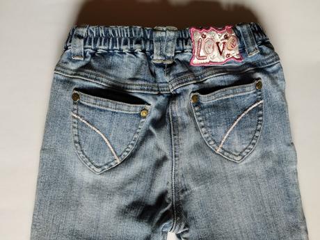 Džínečky s výšivkami, morris mouse,92