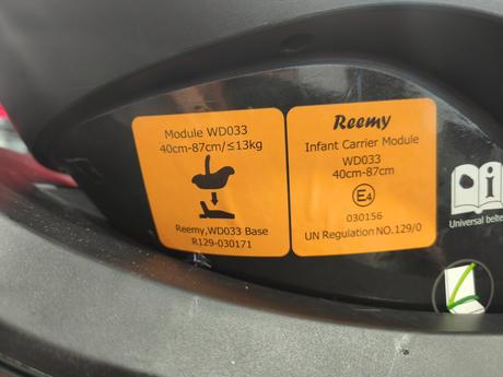 Vajíčko reemy one i-size,