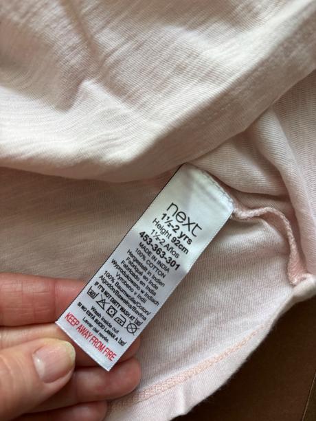 Halenka s límečkem losové barvy - v.18/24 mes., next,92