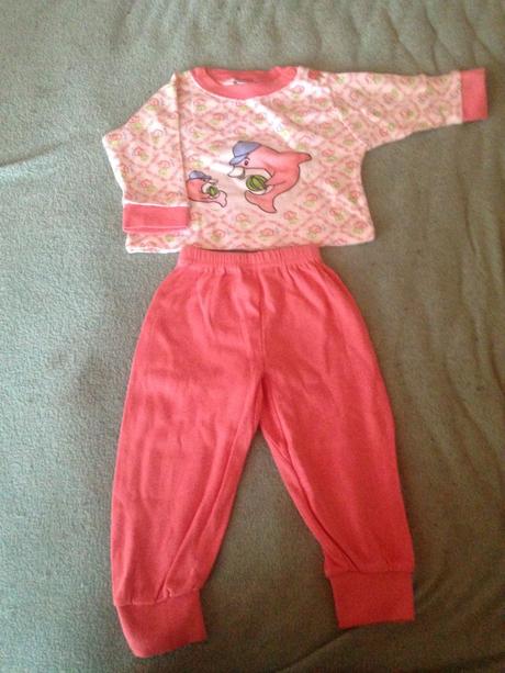 Dvoudílné dívčí pyžamo, panda,62