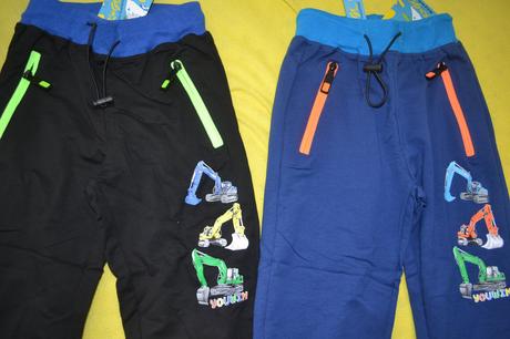 2x kvalitní tepláky kugo ,bavlna,v.104, kugo,104