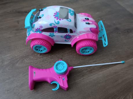 Exost - růžové autíčko na dálkové ovládání, 