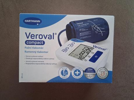 Zánovní pažní tlakoměr hartmann veroval compact,