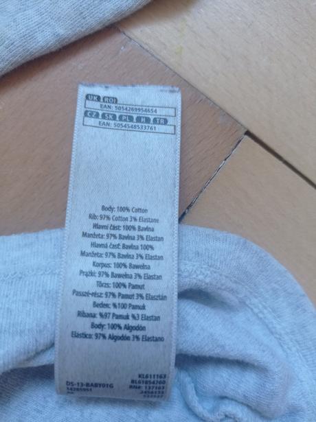 Triko dlouhý rukáv 74 disney, disney,74