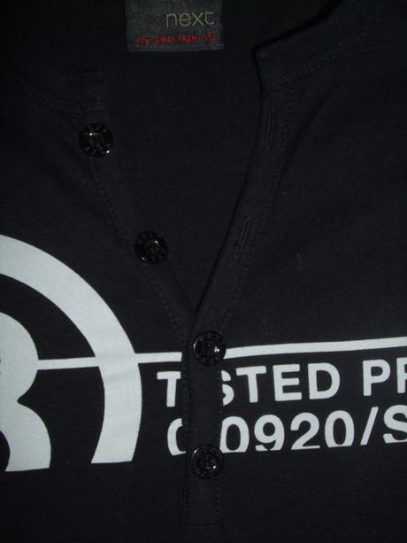 Černé polo tričko next, next,128