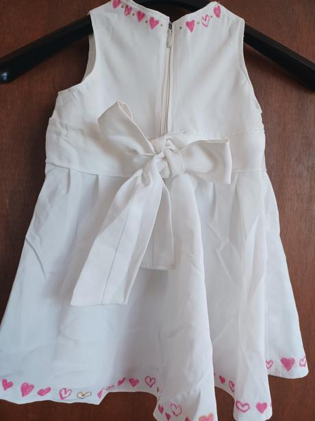 Šaty se srdíčky 74/80, 74