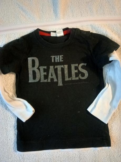 Tričko s nápisem beatles, h&m,86