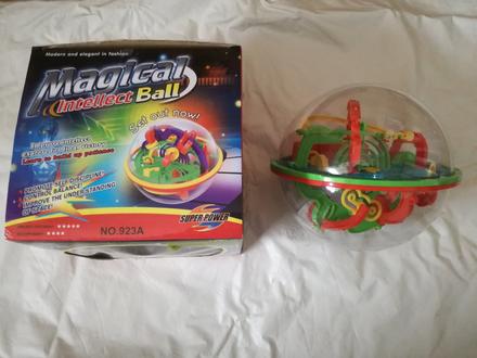 3d bludiště magical ball,