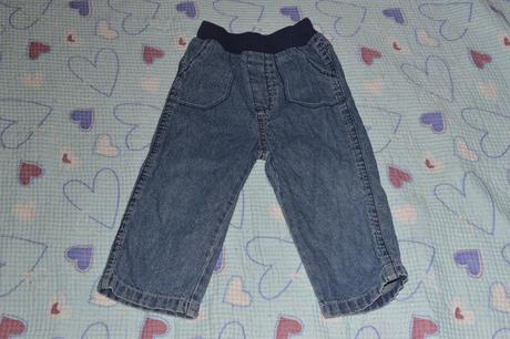 Slabé džíny s širokou gumou, george,86