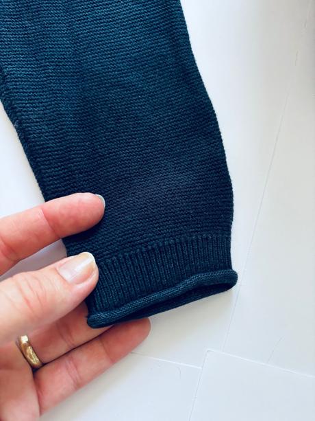 Kojenecké úpletové kalhoty - v.80, h&m,80