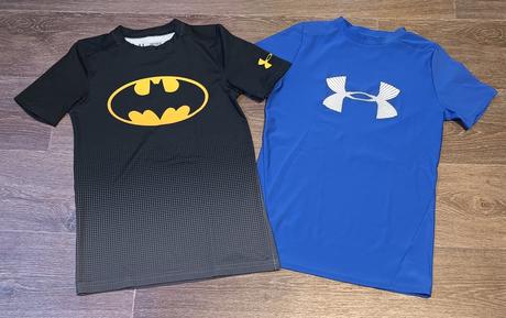 2 ks sportovní trička under armour vel.ymd 137/147, under armour,134