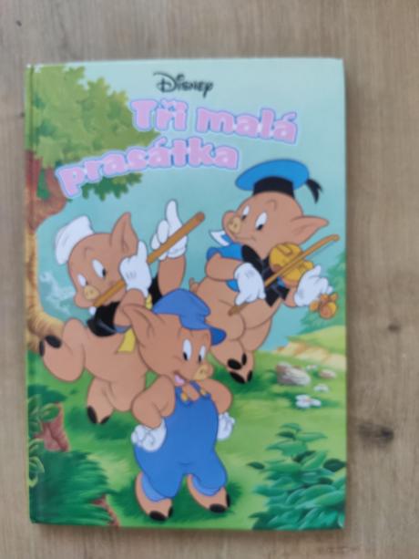 Tři malá prasátka disney knížka, 