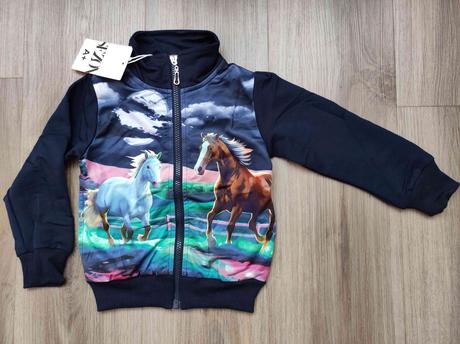 Dívčí slabá mikina 98,104,110,116,122,128, 98 - 128