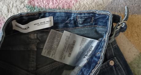 Krásné baggy rifle značky bershka, bershka,xs