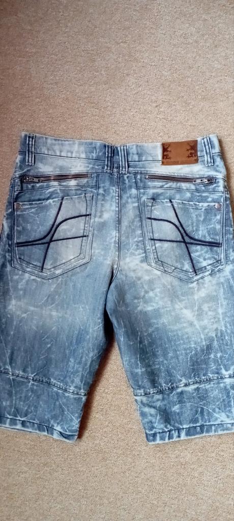 Riflové šortky zn."smog" vel."m", m