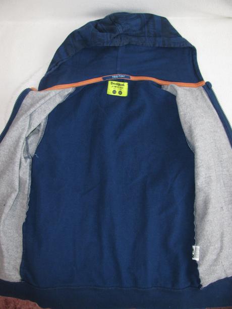 Skvělá bavlněná mikina s kapucí desigual v.146/152, desigual,152