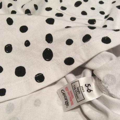 Bavlněné tričko s puntíkem zn. george, george,116