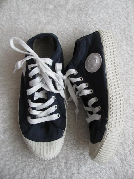 Plátěné modré kotníkové tenisky pepe jeans, pepe jeans,38