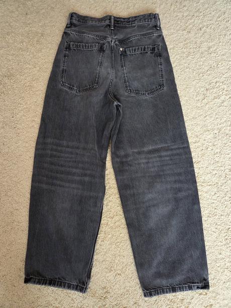 Baggy jeans h&m pánské šedé w29/32, h&m,176