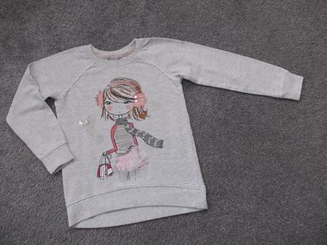 Mikina / mikinka s holčičkou, vel.122, 122