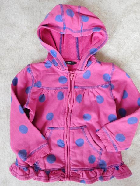 Mikina s puntíky, george,104