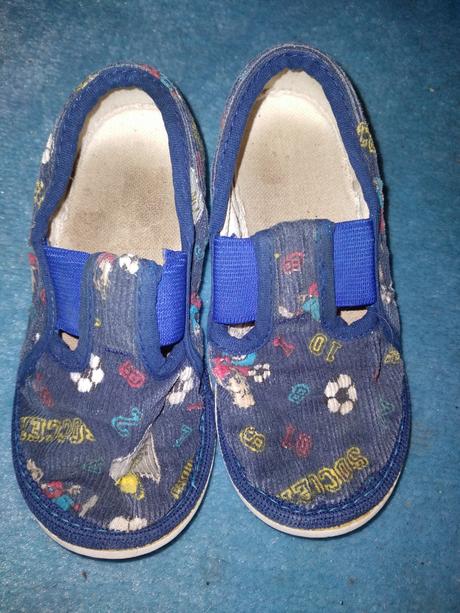 Klučičí papuče fotbal vel. 23, vnit.stélka 15 cm, 23