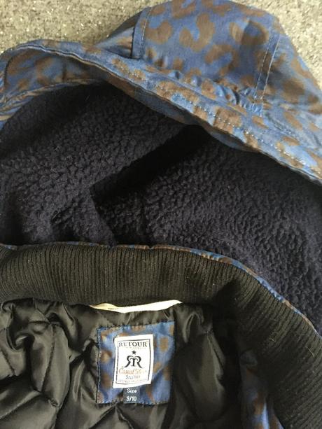 Zimní bunda vel. 9-10 let, 140