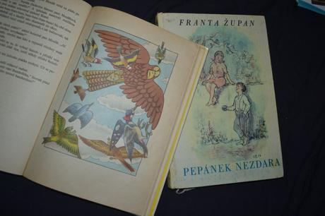 2x retro kniha pro děti/mládež, 