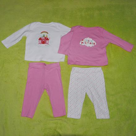 2 pyzamka 3-6mesicu, f&f,68