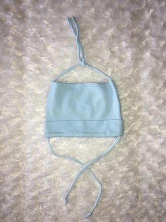 Modrá bavlněná čepička, 62