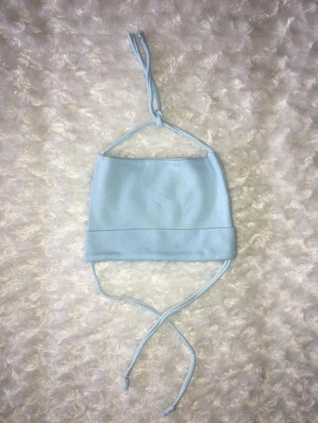 Modrá bavlněná čepička, 62