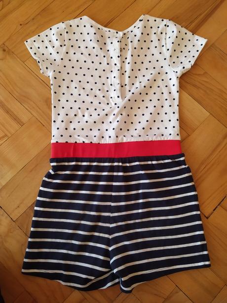 Sešitý komplet kraťase s tričkem vel.110/116, lupilu,110