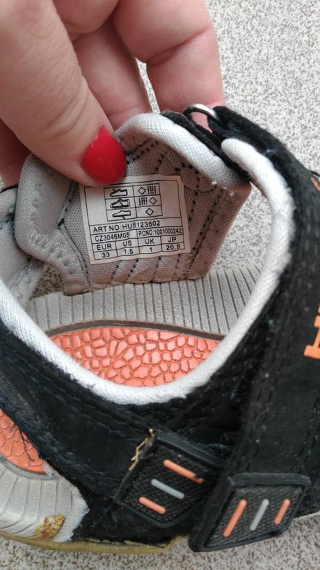 Sandále hrad vel. 33, 33