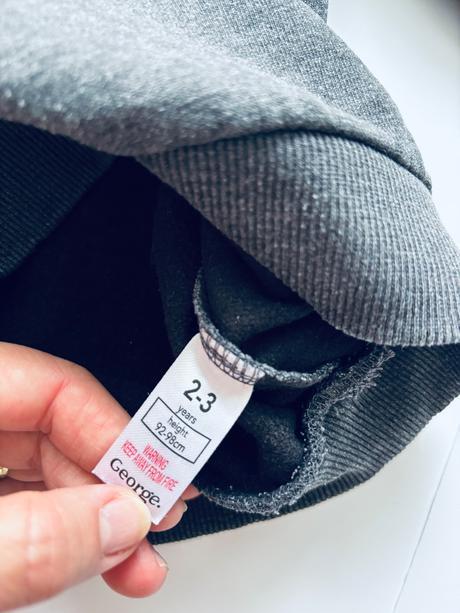 K4/ mikina šedé barvy - v.2/3 roky, george,98