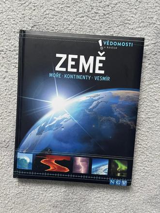 Země moře kontinenty vesmír vědomosti v kostce,