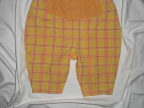 Krásný komplet laclových kalhot a oranž trička, marks & spencer,68